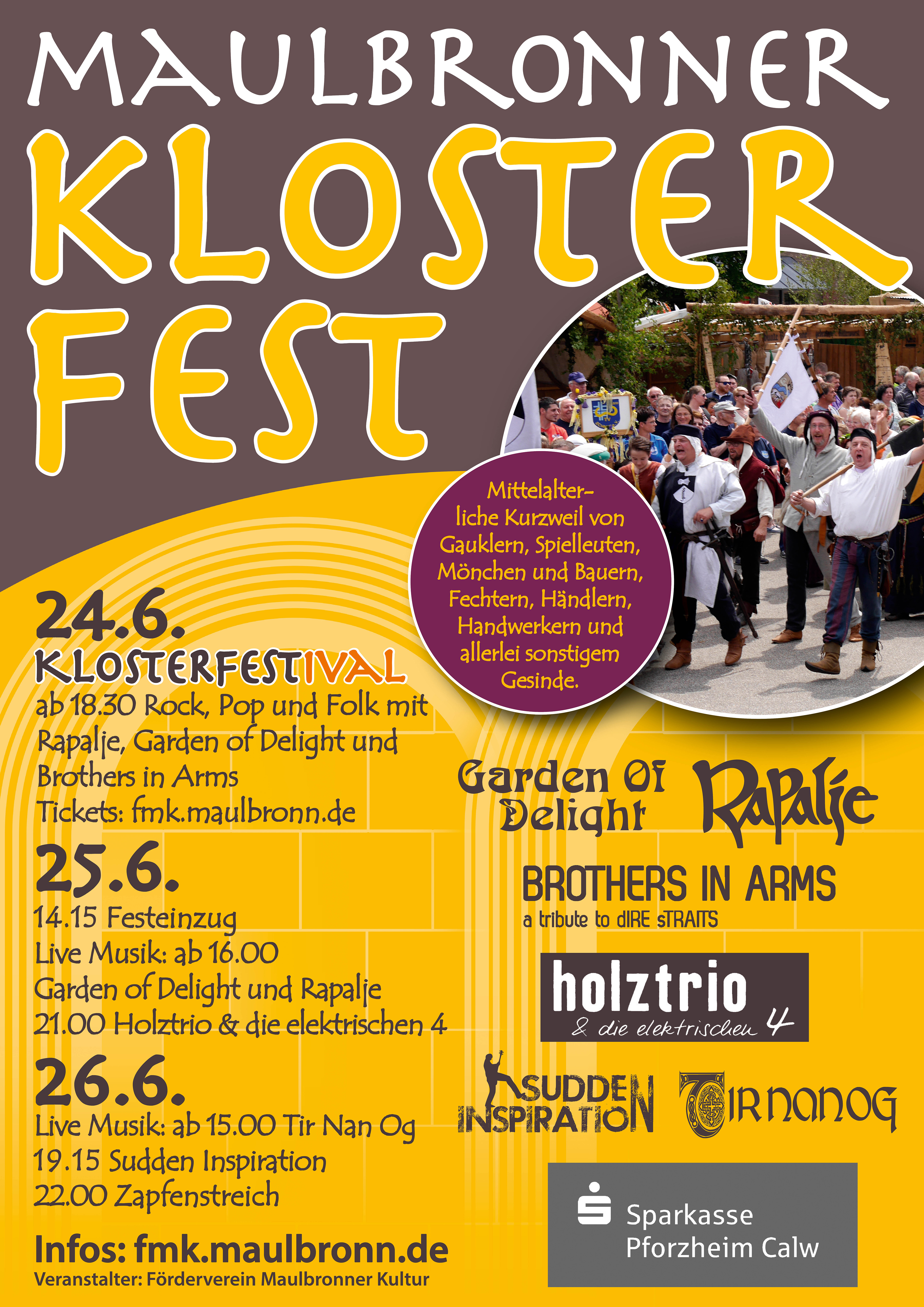  Plakat Klosterfest 2022 
