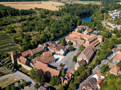 Luftbild Kloster Maulbronn West