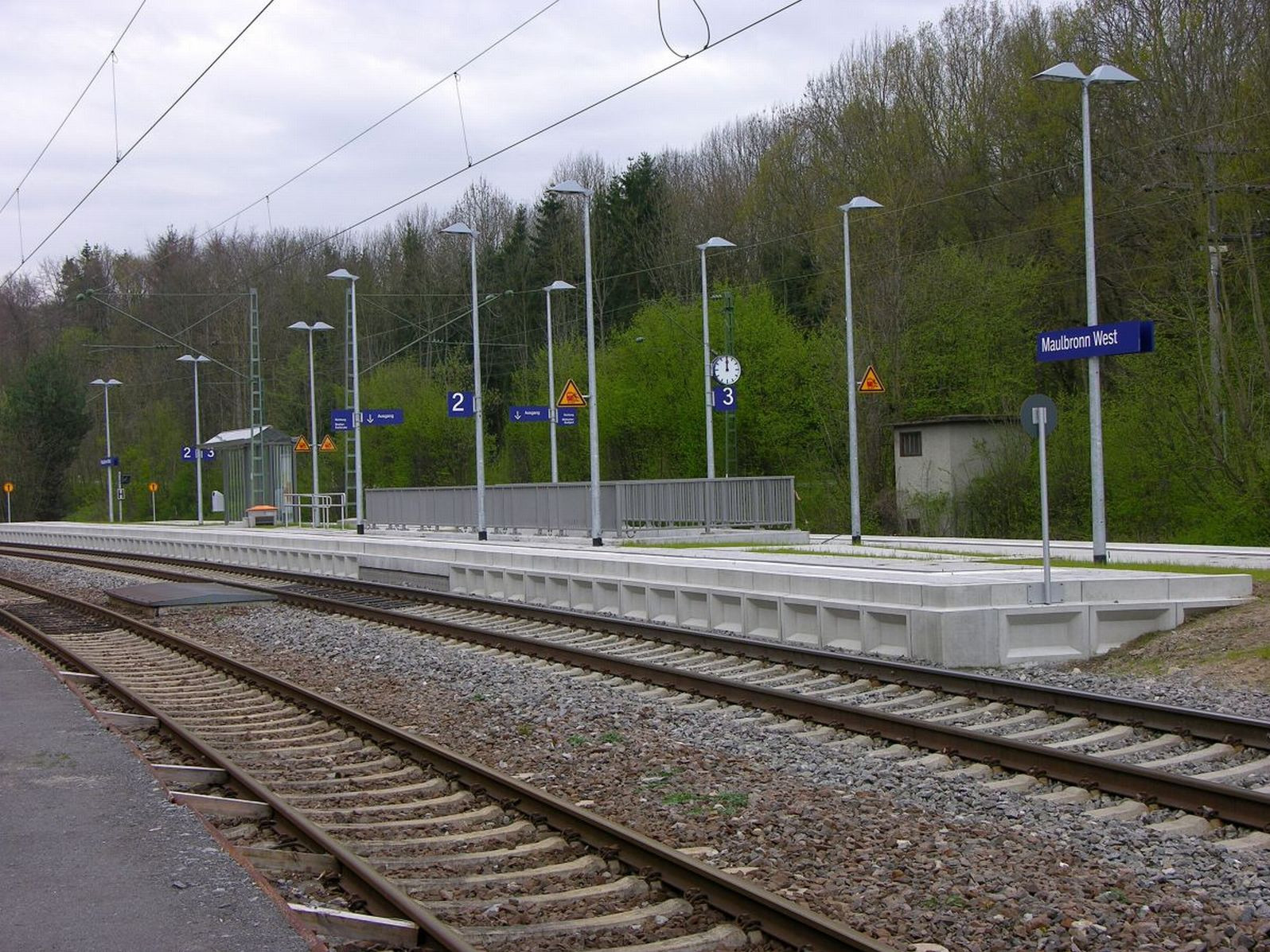 Stadtbahnhaltepunkt Maulbronn-West
